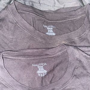 Two Nautica Black T-shirts Slim fit